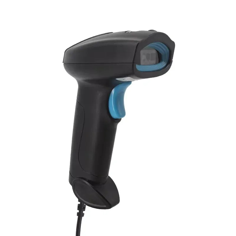 Wireless 2D 1D Barcode Scanner Handheld QR Code Reader Drop Resistant