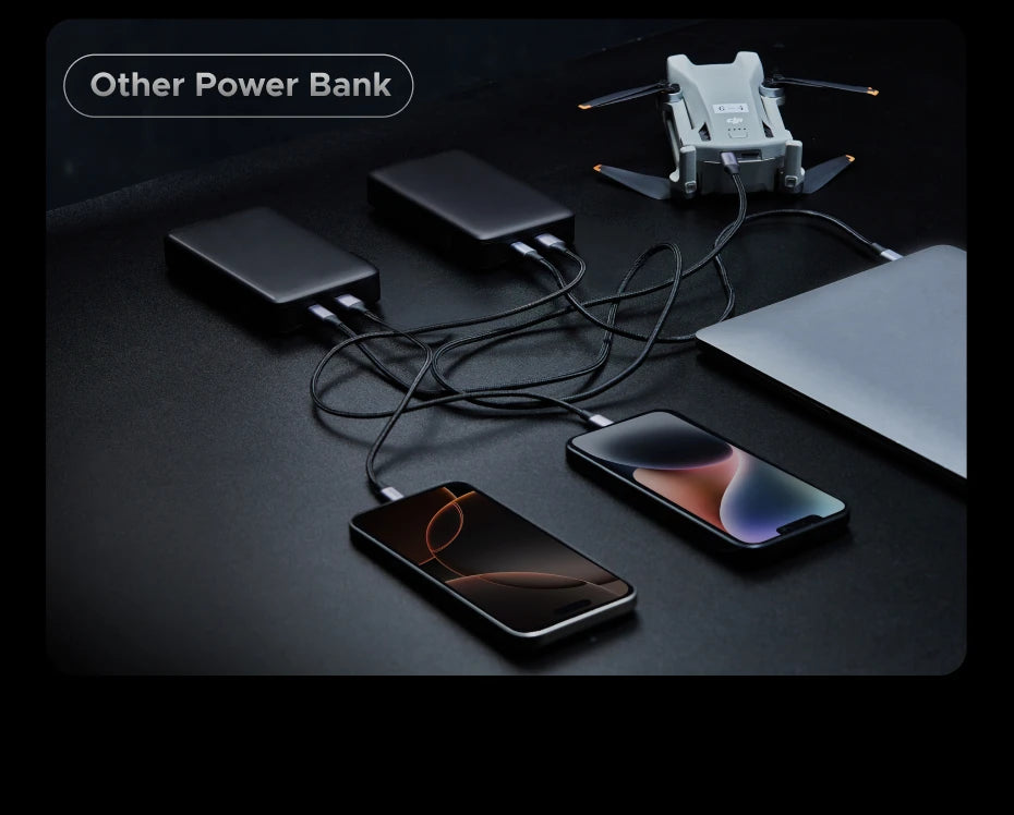 145W Fast Charging Power Bank 20000mAh - High Capacity PD Charger Tidesmit