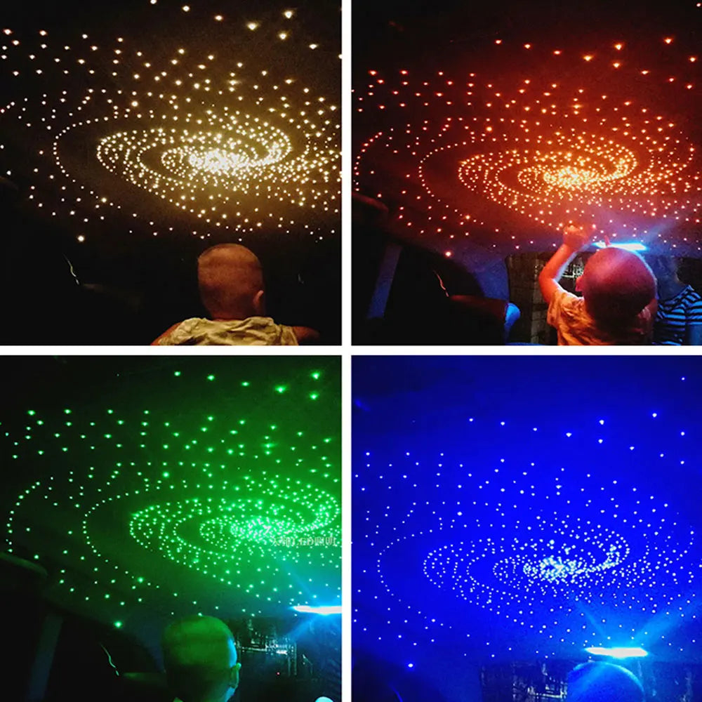 Fiber Optic Car Starry Sky Light Kit | RGB Music Control System Tidesmit