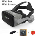VR Headset for Smartphones | Immersive 3D Smart Glasses by Tidesmit With Remote A Tidesmit