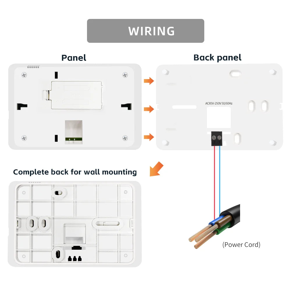 Smart Home Tuya Wifi Thermostat Gas Boiler Wireless Battery Operated Wifi Thermostat Temperature Controller Alexa Home Assistant
