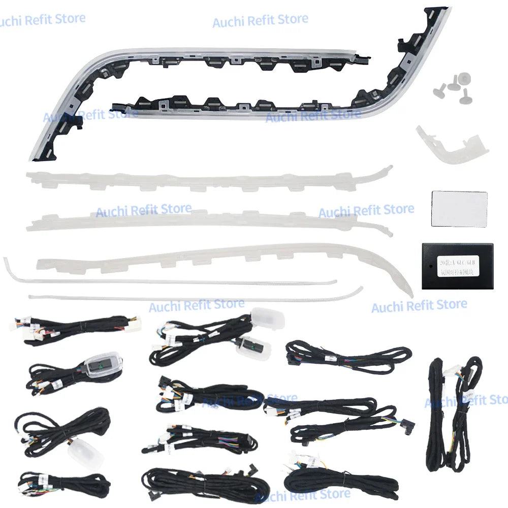 Mercedes Benz 64 Color RGB LED Ambient Air Vent Interior Upgrade Kit GLB Ambient light CN Tidesmit
