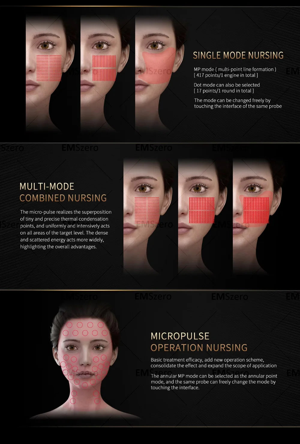 12D HIFU Face Lifting Machine - Professional Skin Firming Device Body Shaping Massage Equipment Tidesmit