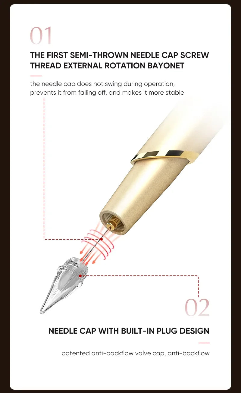Permanent Makeup Machine - Precision Microblading Pen & Microneedling Tool Permanent Makeup Machines Tidesmit