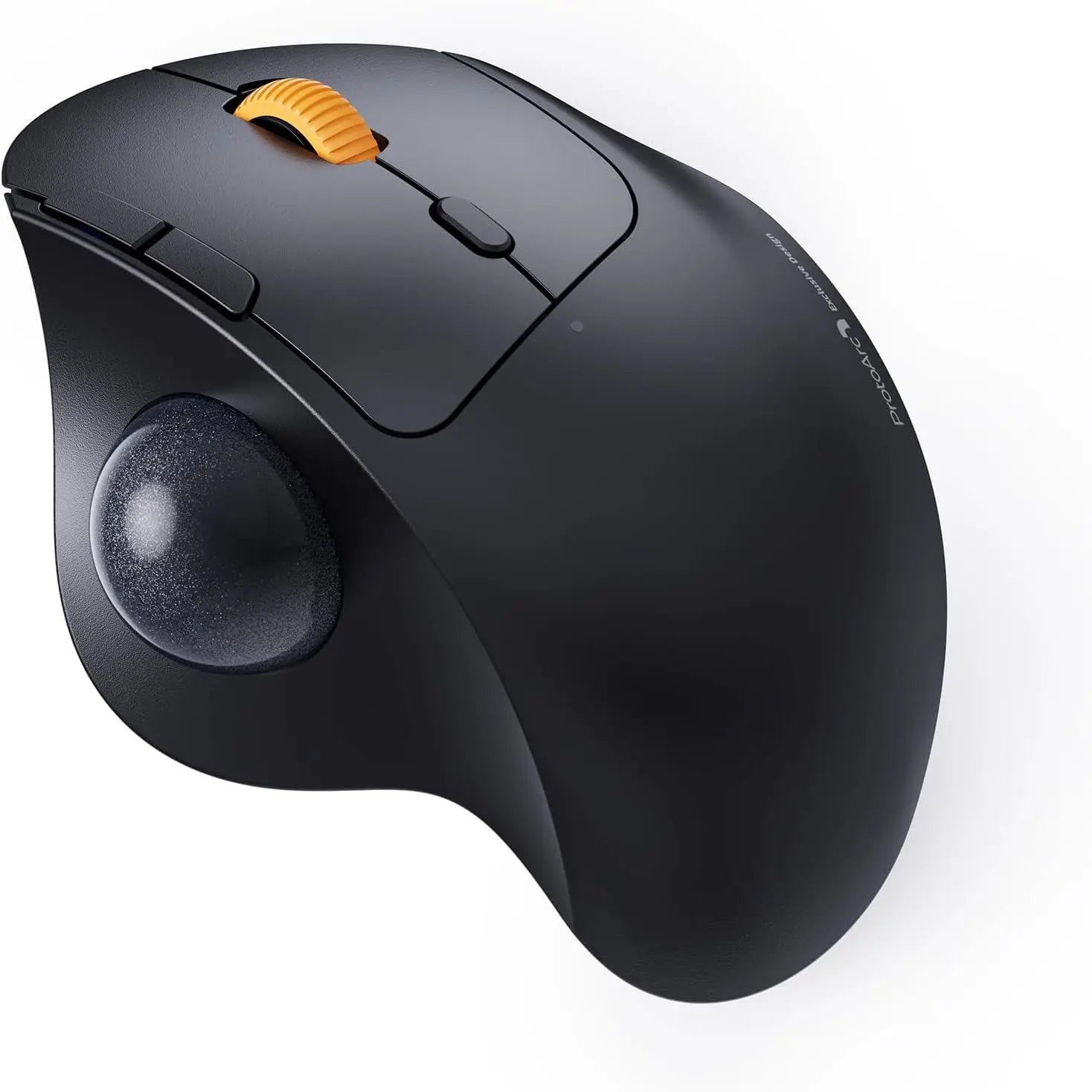 ProtoArc Wireless Trackball Mouse 2.4g Ergonomic Rollerball Mouse Rechargeable Bluetooth Computer Mice 3 Device Connection