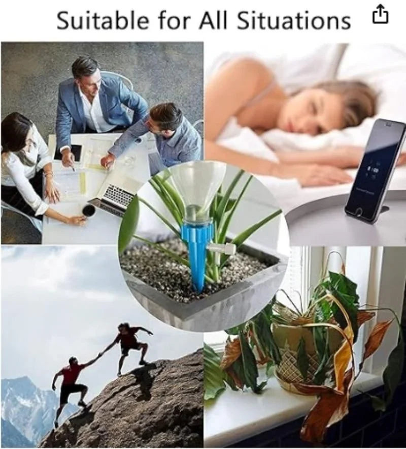10PCS Flower Adjustable Automatic Drip Irrigation Plant Watering System Home Balcony Potted Plants Garden Irrigation Tools