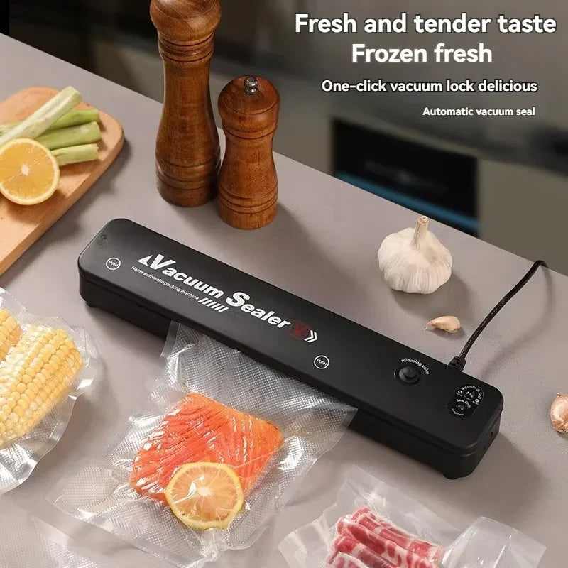 Food Sealing Portable Home Vacuum Kitchen Helper 220V Automatic Packaging Machine Food Vacuum Sealing Machine