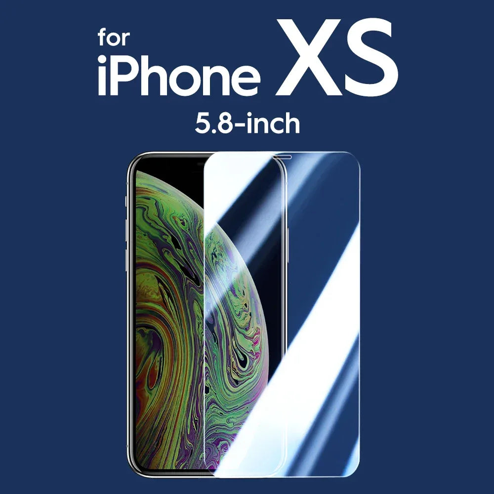 iPhone Screen Protector - 9H Hardness Tempered Glass for iPhone Series for iPhone XS China Mainland 2PCS HD Tidesmit