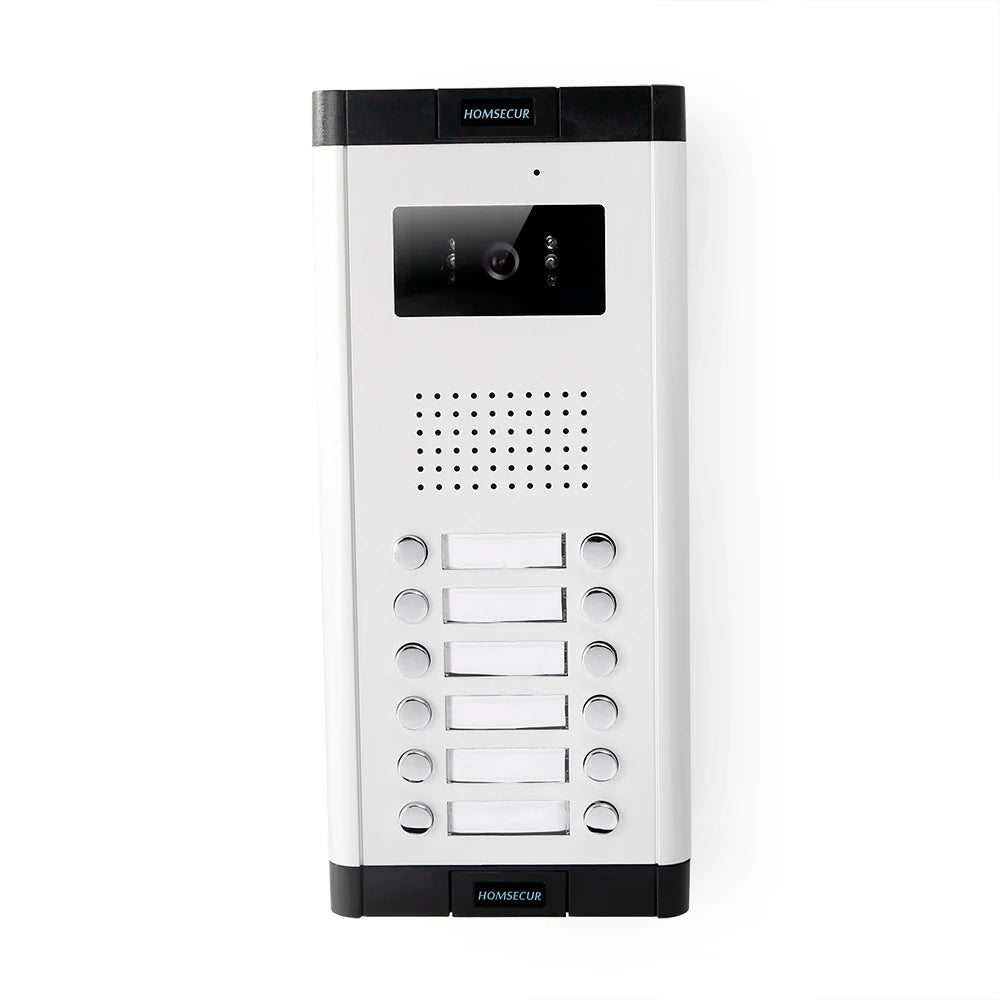 700TVL 520C-12 Outdoor Doorbell Camera Flush Mount XC061-12 for 4 Wire Video Doorphone Intercom Home Security 4 Flats/Apartments