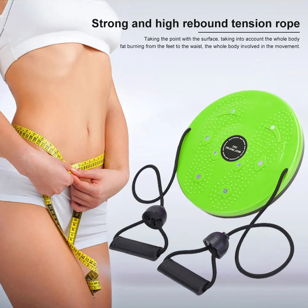 Waist Twisting Disc for Core Fitness and Reflexology Massage - Tidesmit Body Shaping Massage Equipment Tidesmit