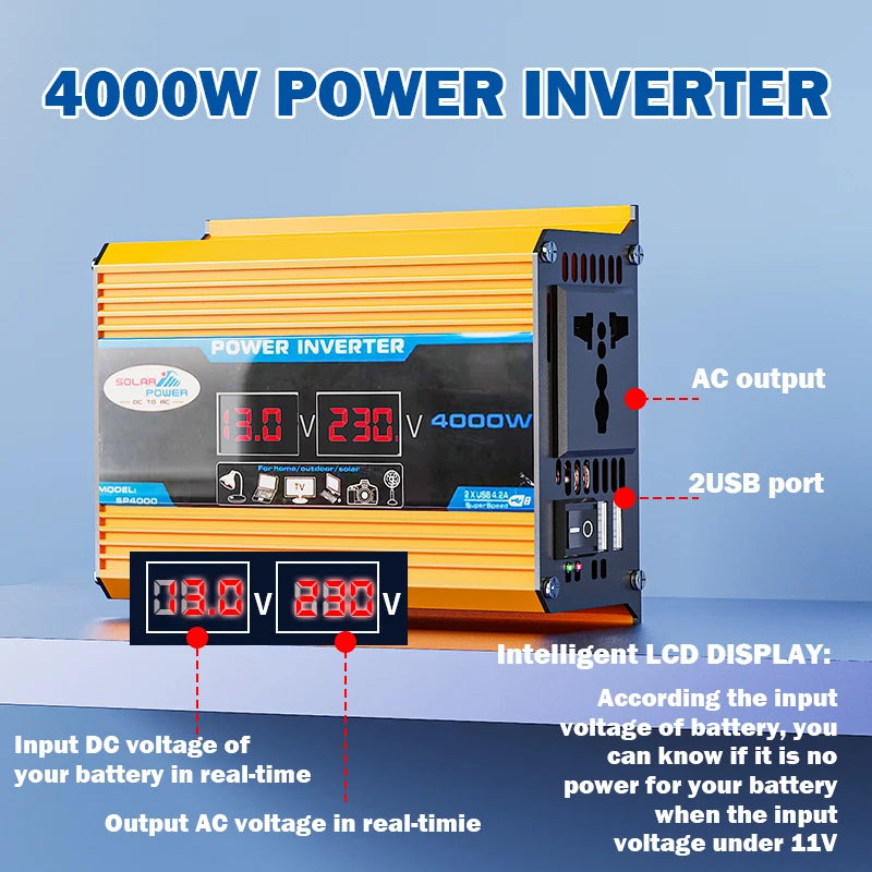 6000W Solar Generator Kit, 300W Dual-Side Panel & 100A MPPT Smart Controller for Farm, RV, Camping, Off-Grid & Emergency