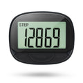 Clip-On Pedometer Electronic Pedometer Digital Display Simple Step Tracker Large Screen Multifunctional for Outdoor Sports