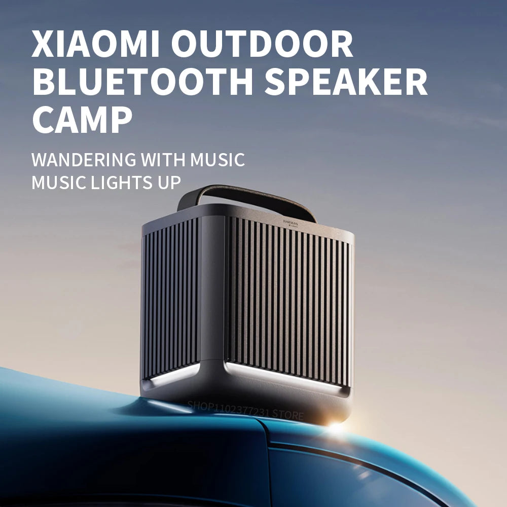 Xiaomi Outdoor Bluetooth Speaker Camp Six-Unit Flagship Acoustics, Co-Tuned with Harman, 14-Hour Long Battery Life