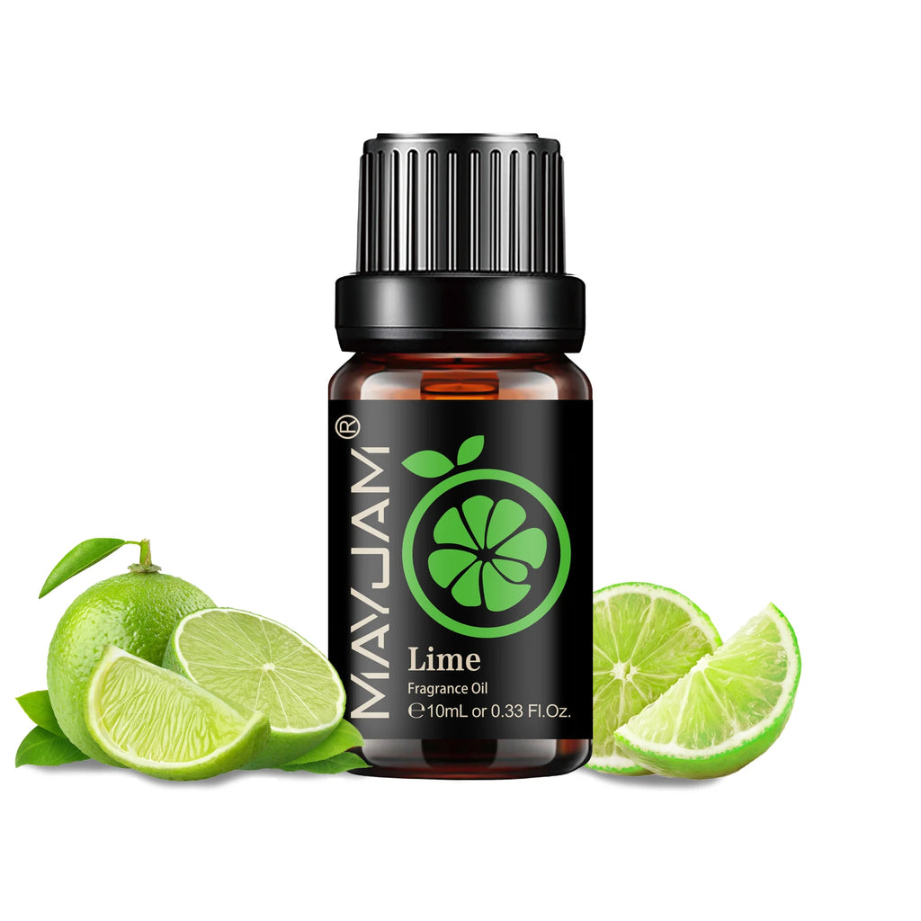 MAYJAM Fruit Fragrance Oil Strawberry Lemon Sweet Orange Papaya Litchi Kiwifruit Pear Fig Essential Oil Home Hotel Reed Diffuser