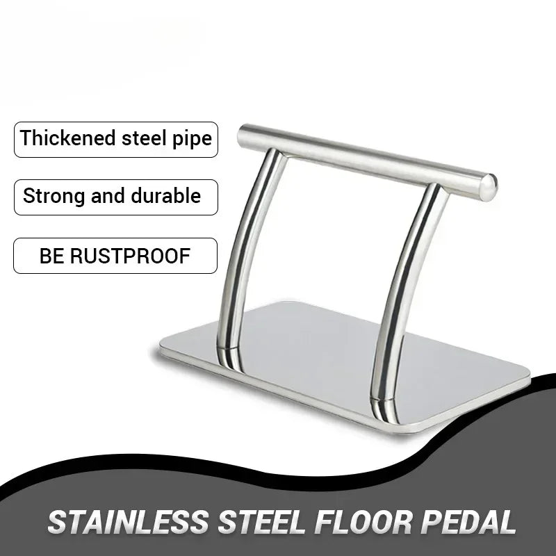 Barber Salon Chair Foot Rest | Stainless Steel Pedal - Tidesmit Massage Chairs Tidesmit