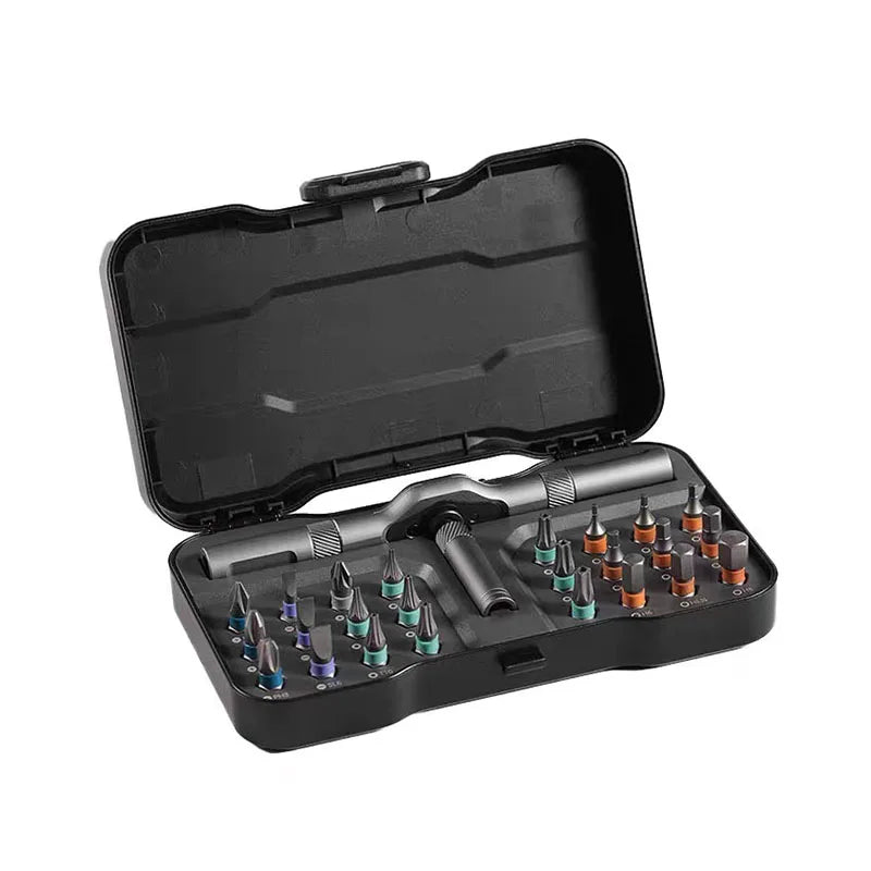 42 in 1 Magnetic Screwdriver Set, Multi Bit Ratchet Driver Portable Repair Tool Kit for Furniture, Computer, Bicycle, DIY