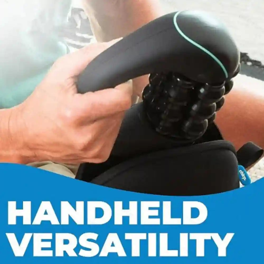 3-Speed Electric Massager: Deep Tissue Muscle Recovery - Black Massage Roller Tidesmit
