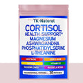 30 Patches Cortisol Transdermal Patches for Women & Men with Magnesium, L Theanine Cortisol Balance & Calm Mood Support