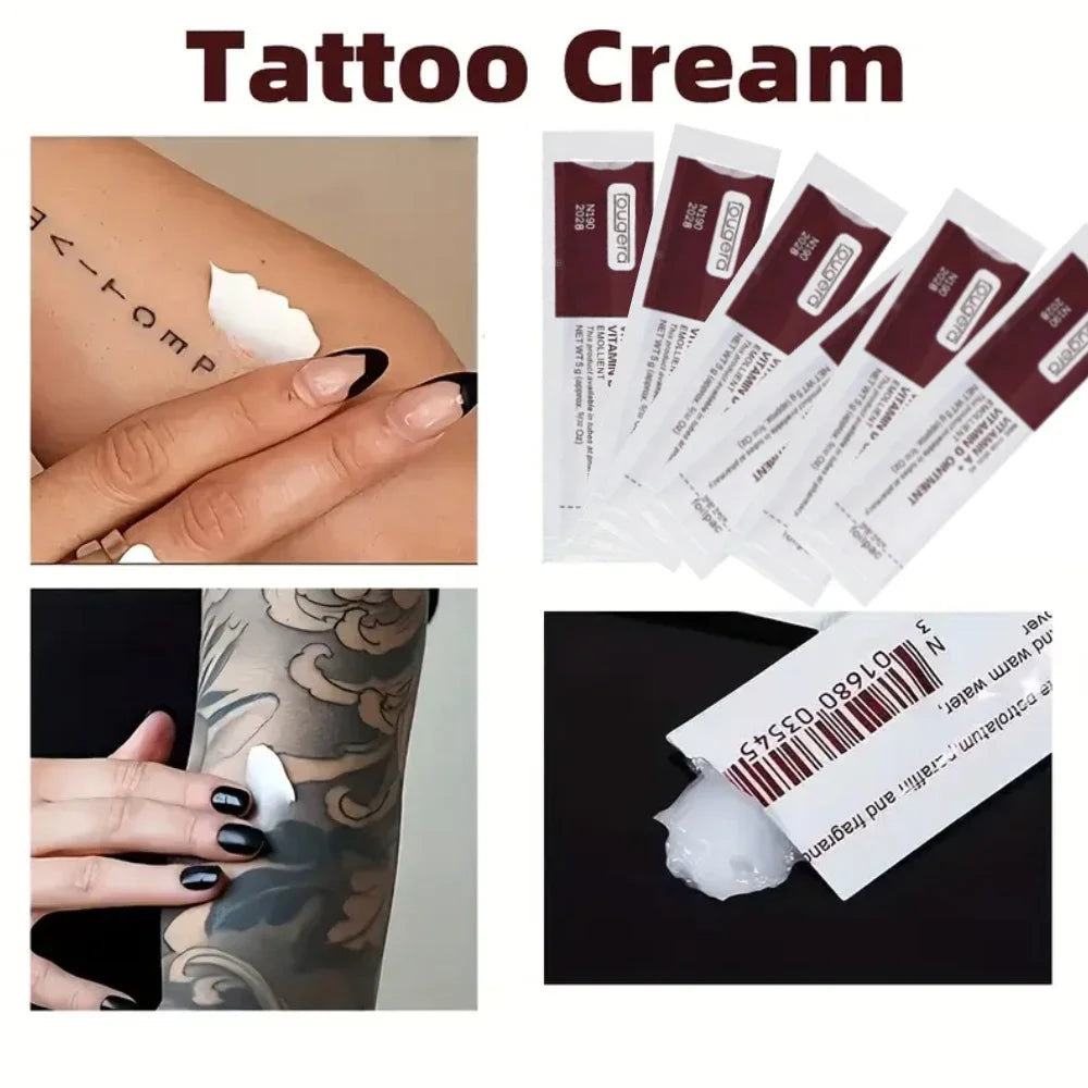 20/50/100/200pcs Fougera Vitamin Ointment A&D Tattoo Repair Cream Gentle Post-Tattoo Healing Supplies Tattoo Skin Care Must-Have