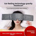 Gravity Sleep Mask Weighted Eye Mask Light Blocking Headband Fatigue Relief Sleeping Aid for Men Women Relaxation Tool Christmas