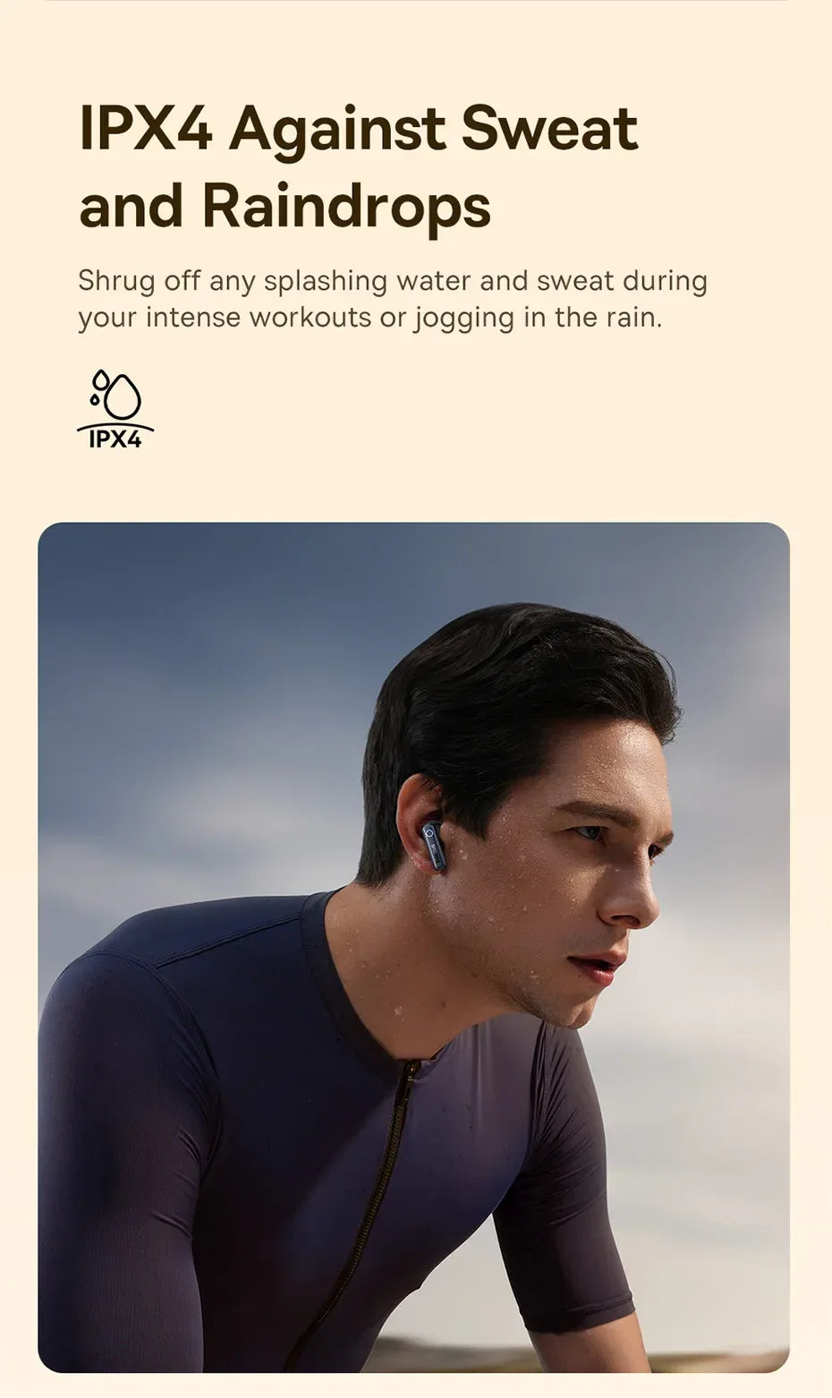 Baseus Bowie 30 Wireless Earphones 50dB Noise Reduction 65Hrs Long Playtime Bluetooth 5.3 Earbuds 6 Mics AI Call Clear Big Bass Tidesmit