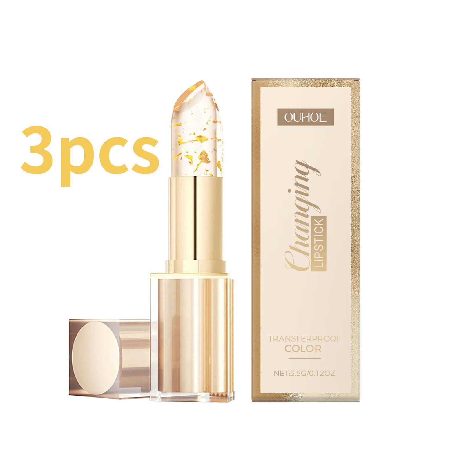 Color Changing Nourishing Lip Care Balm – Hydrating Formula | Tidesmit Lip Care 3pcs Tidesmit