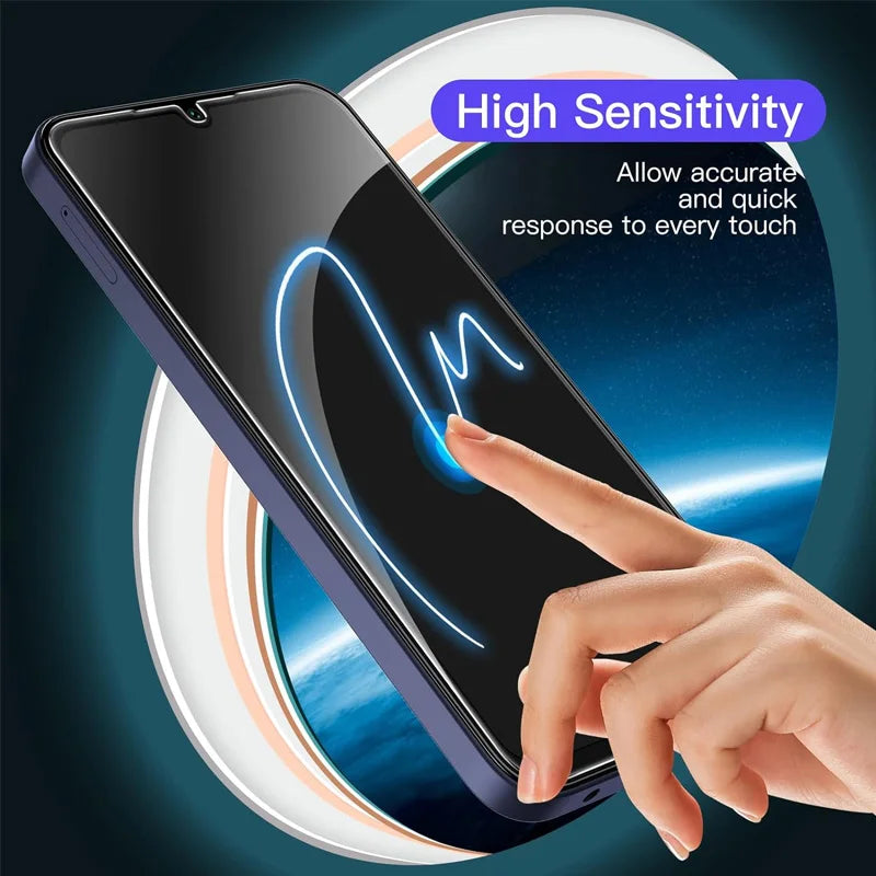 9H Screen Protector for Samsung A15 A16 A56 A36 A14 A25 A24 A55 A53 A52 A52S A51 A34 A35 Tempered Glass Samsung Galaxy A15 AE Tidesmit