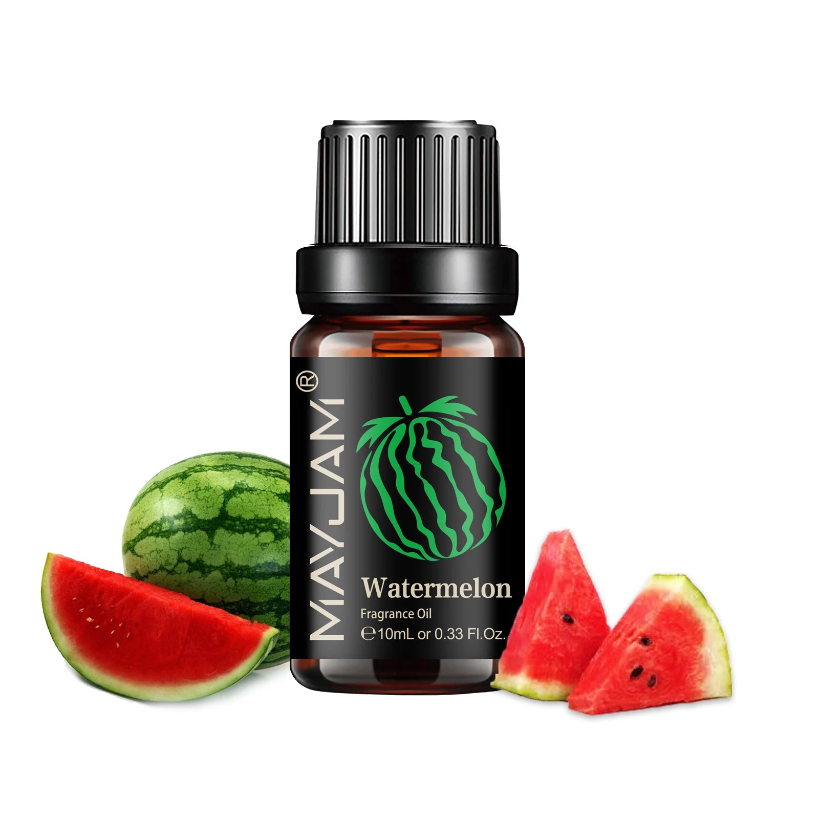 MAYJAM 10ML Fruit Fragrance Oil Strawberry Watermelon Mango Coconut Cherry For Humidifier Candle Soap Making Air Freshener