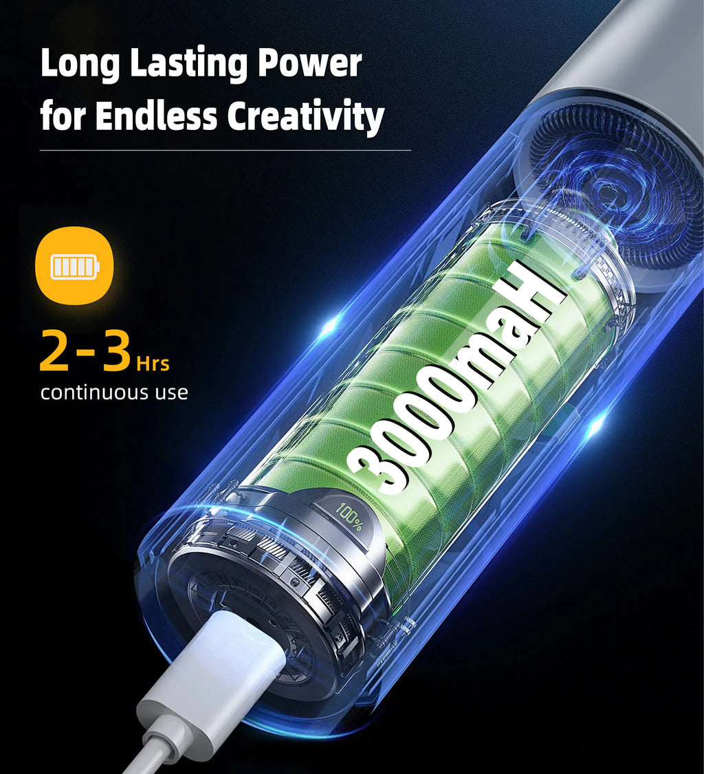 Cordless Ultrasonic Cutter 40KHz Precision Craft Tool for Acrylic Leather Model and More Creative Craft Tool