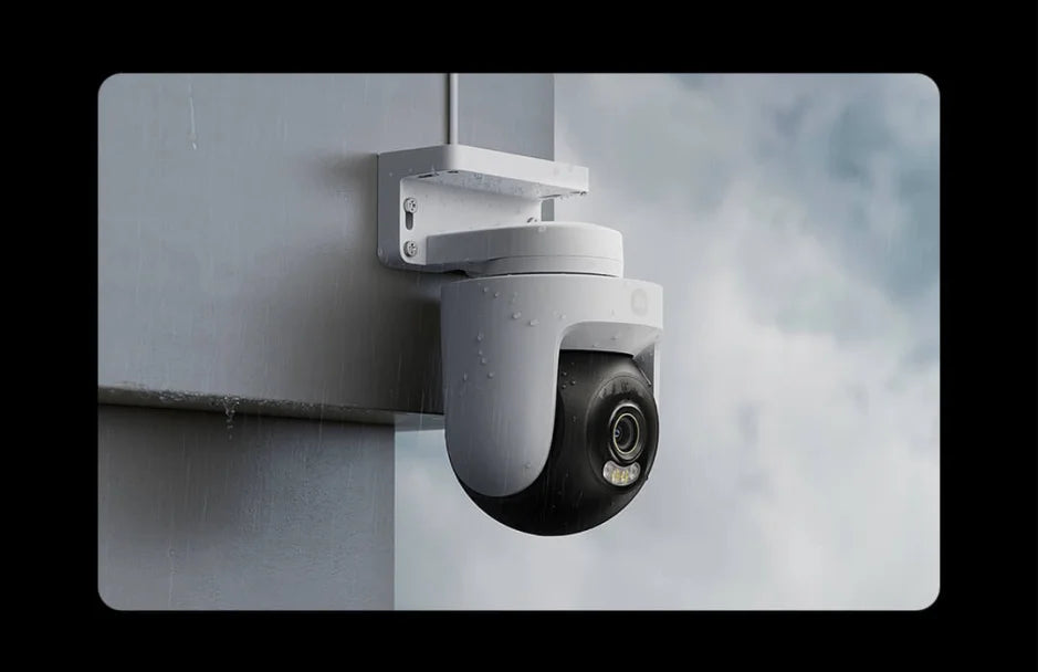 Xiaomi Smart Outdoor Camera 4 8 megapixel 4K image quality AI human-vehicle detection 360° PTZ Full color night vision IP66 CN