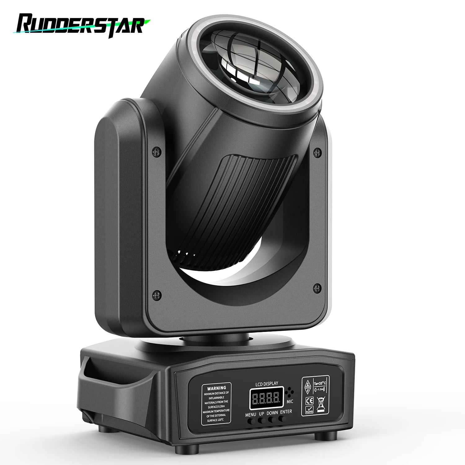 150W LED Moving Head Light RGB Beam Effect Lights DMX512 Stage Lighting Projector for Live Show Concert Bar Club Theater Wedding