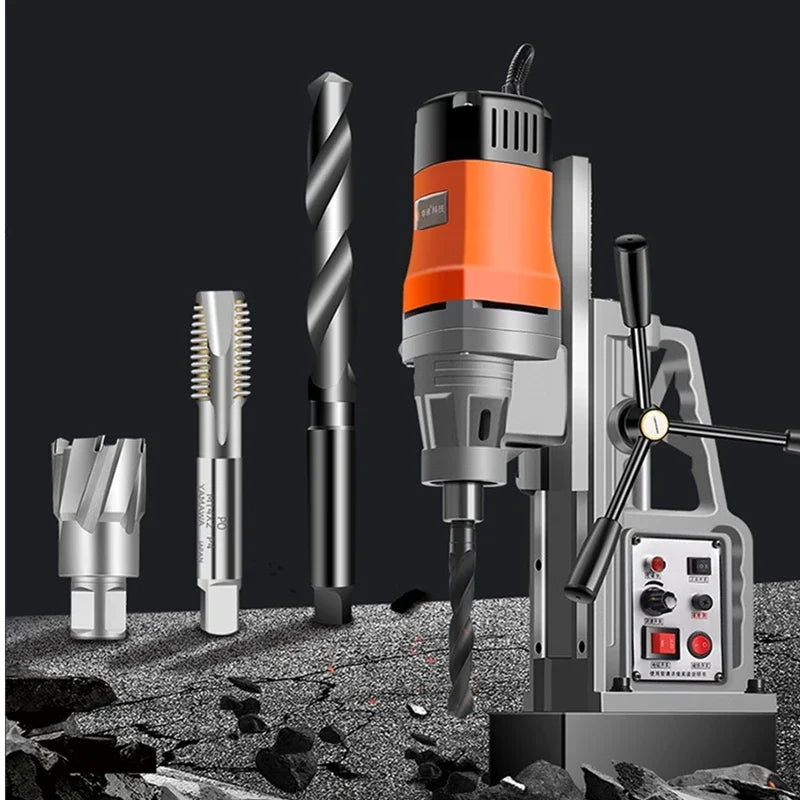 Magnetic Twist Bench Machine Electric Bench Drilling Rig Machine for Engineering Steel Structure 220V LY TN18RE