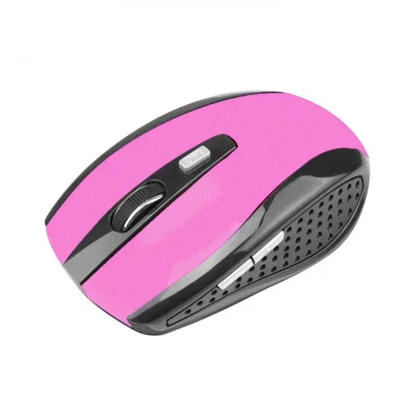Computer Mouse Wireless USB Adjustable Gamer Gaming 6 Button Optical  2.4 USB Receiver for Computer PC Accessories