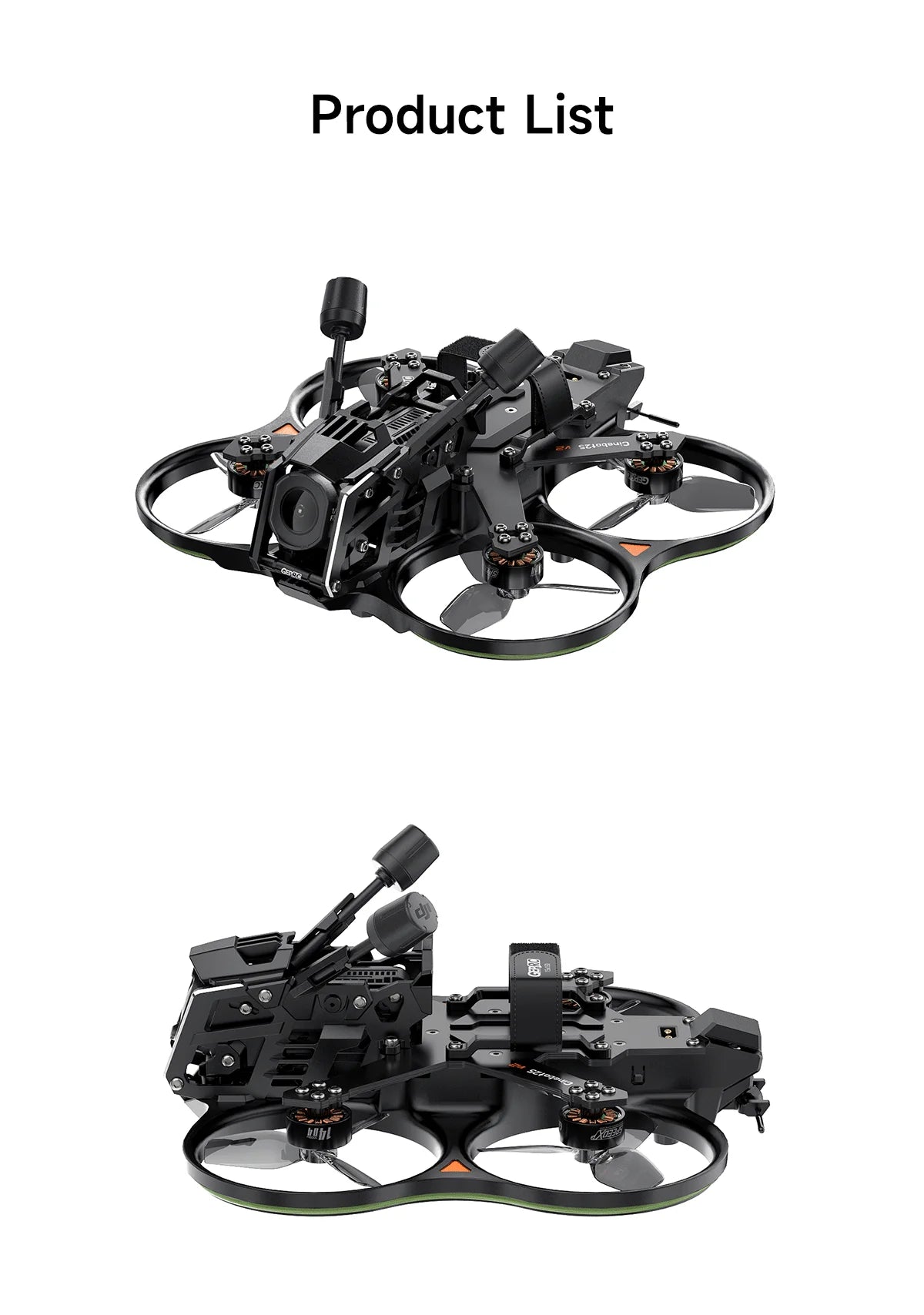 Cinebot25 V2 O4 Pro 2.5 Inch Cinewhoop Drone for Smooth 4K FPV Footage Tidesmit