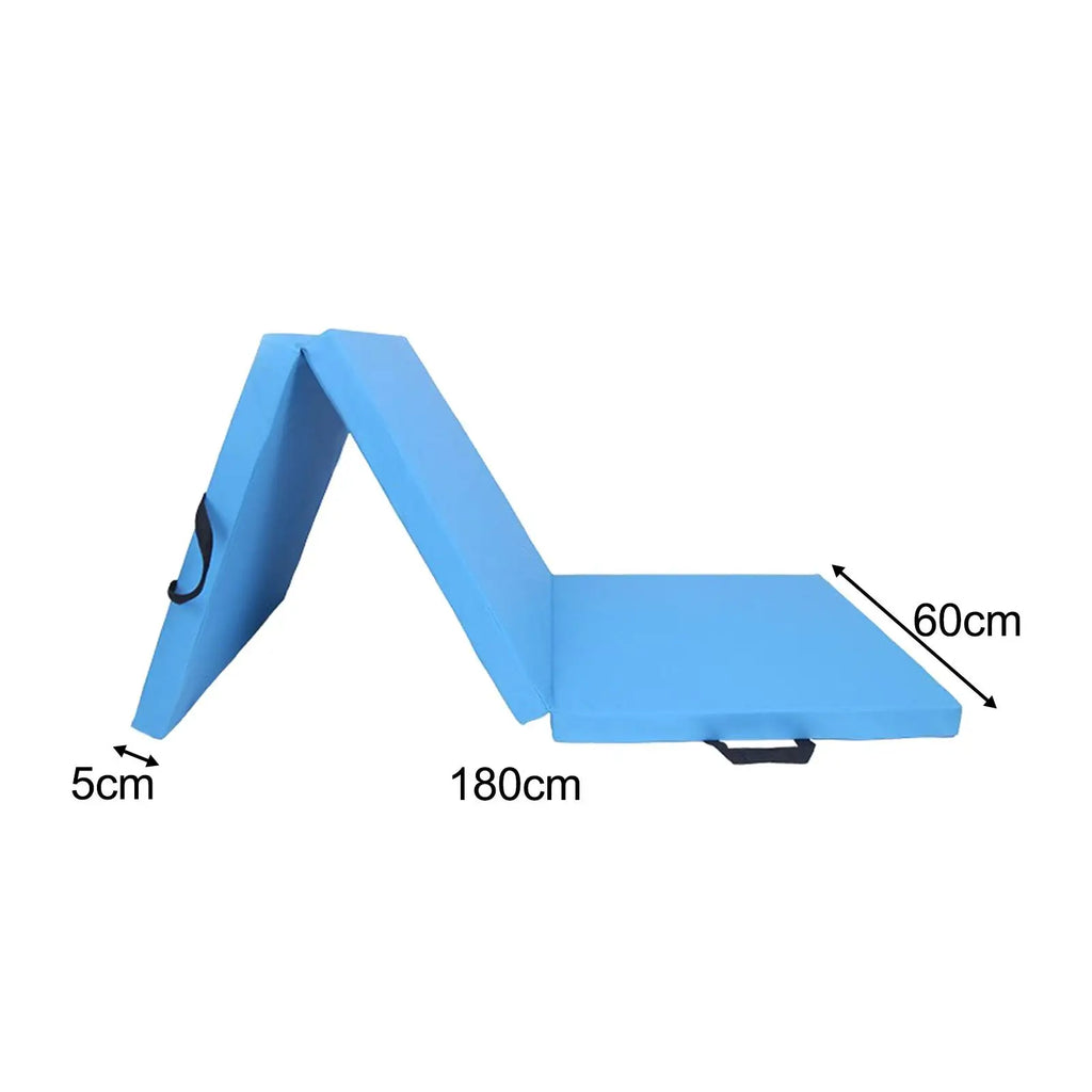 Three Fold Folding Exercise Mat Gym Thick Waterproof Yoga Pad Yoga Mat for