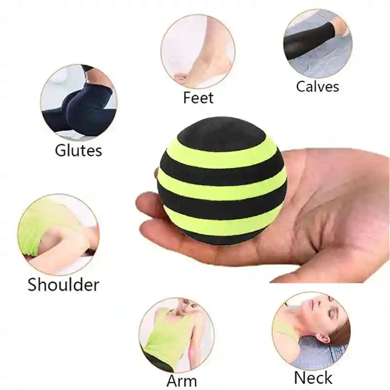 Deep Tissue Massage Ball 6.2cm for Myofascial Release - Tidesmit Back Massage Instrument Tidesmit