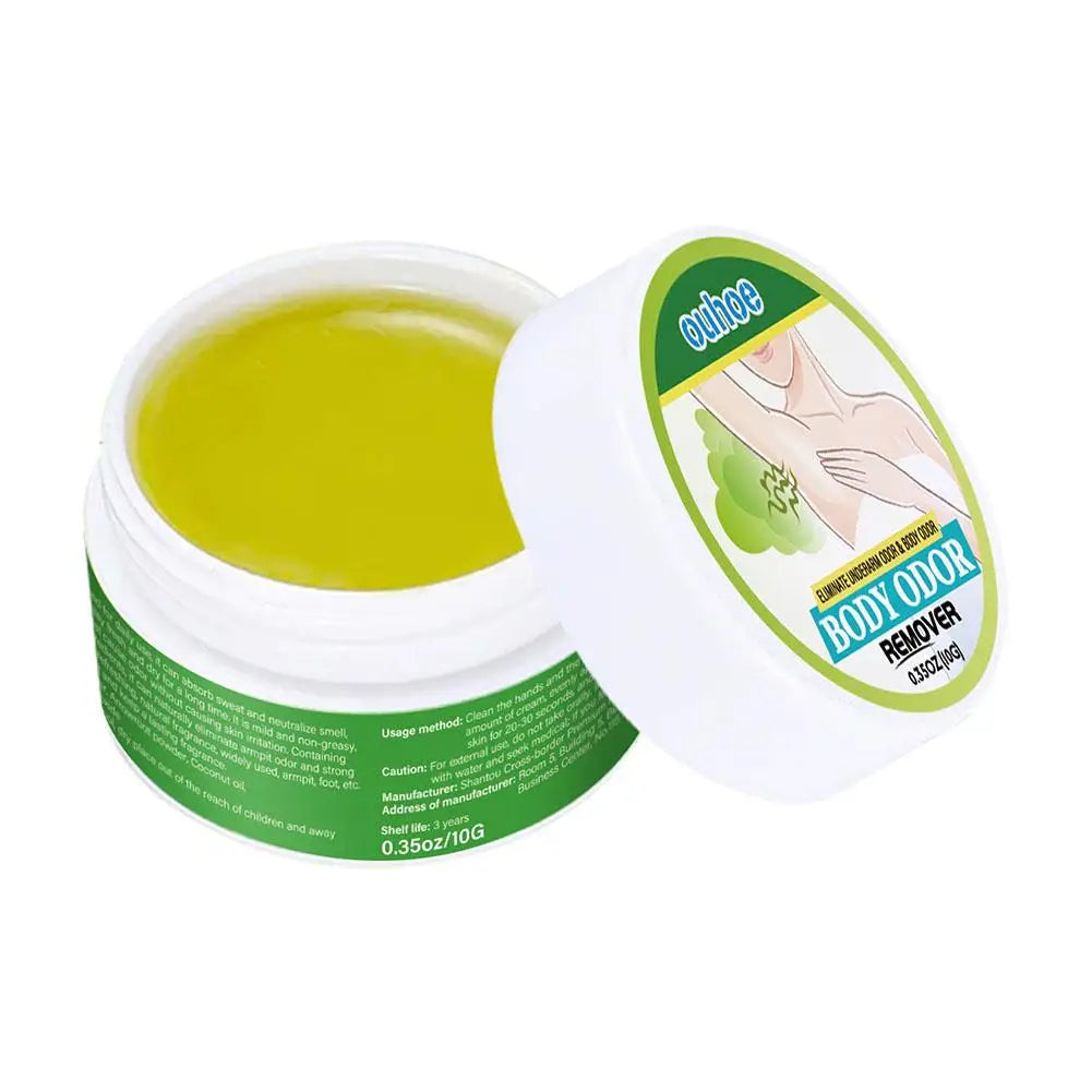 Tidesmit 10g underarm odor eliminator balm and anti-sweat deodorant cream for long-lasting freshness and armpit care.