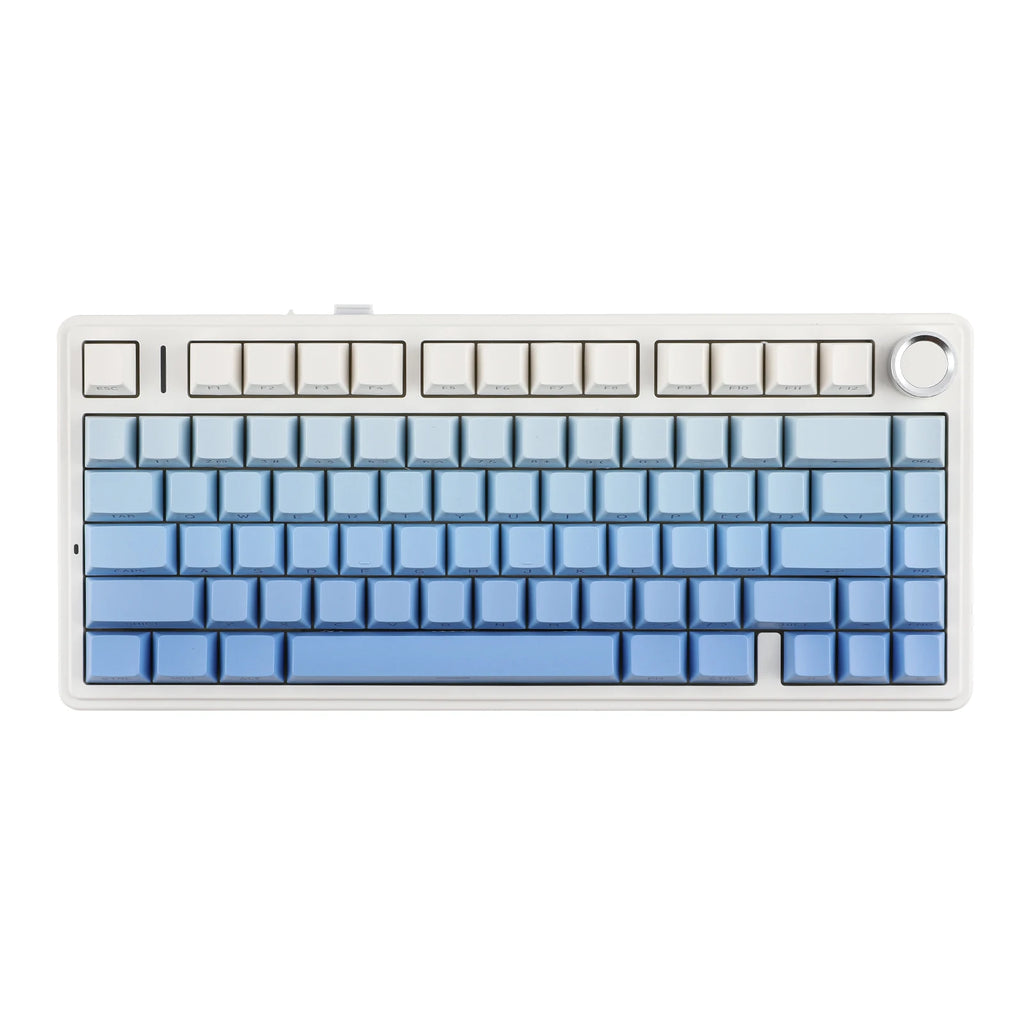 EPOMAKER x AULA F75 75% ANSI Hot-Swap Gasket Bluetooth 5.0/2.4G Wireless/Wired Mechanical Keyboard PBT Keycaps for Mac/Win