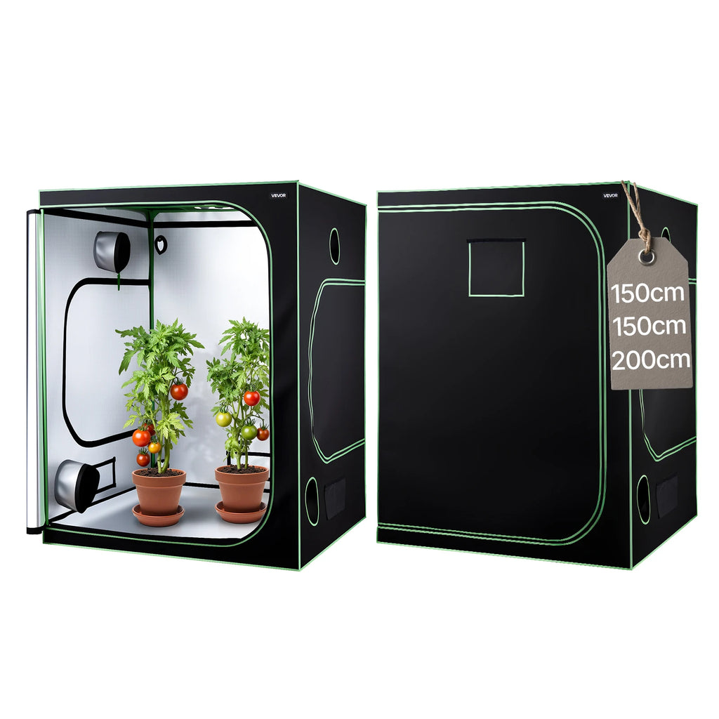 SucceBuy Indoor Grow Tent Kit Indoor Plant Tent with Ventilation System High Reflective Mylar Growing Tents for Flower Veggie