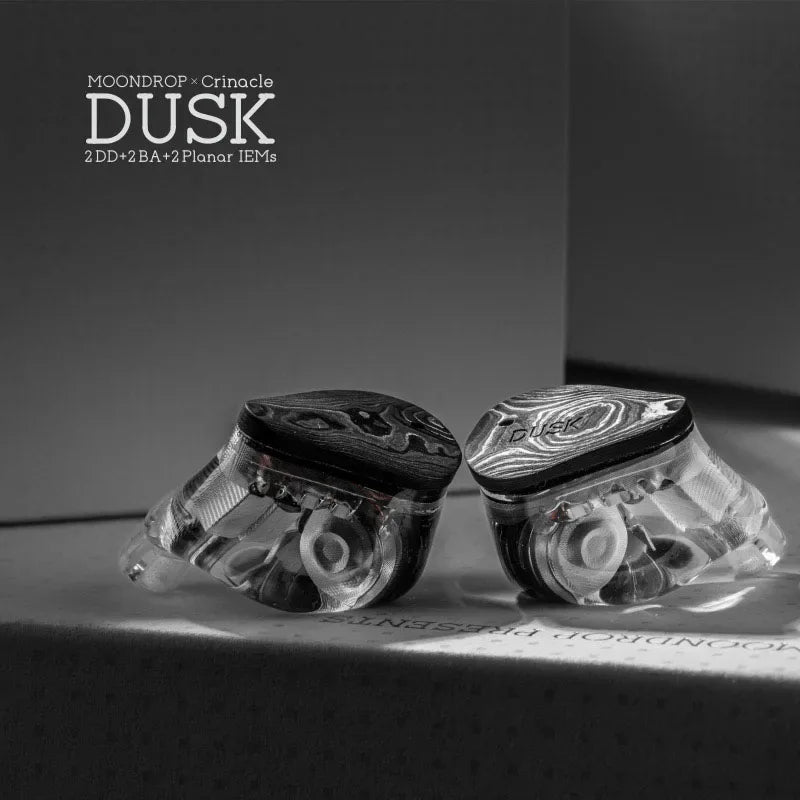 Moondrop x Crinacle DUSK 6-Driver Hybrid IEMs by Tidesmit Tidesmit