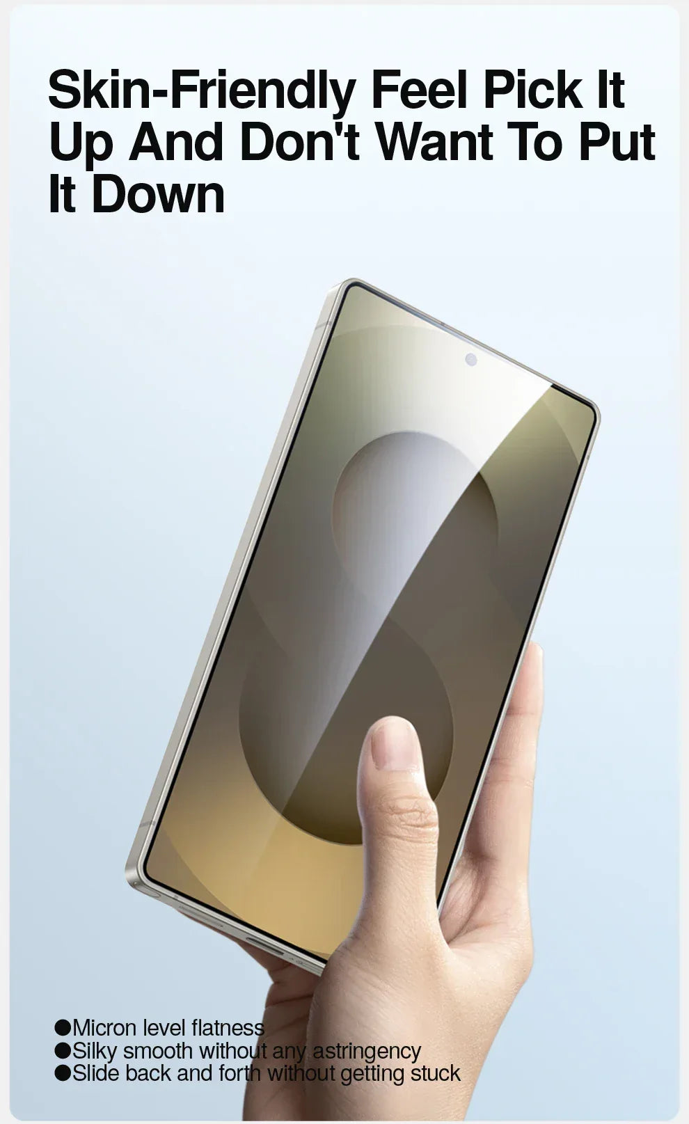 Samsung S25 Ultra Screen Protector: Anti-Scratch HD Film for Clarity Tidesmit