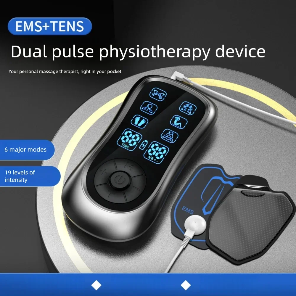 Tidesmit Electric EMS Muscle Stimulator - Rechargeable Deep Tissue Massager Massage Chairs Tidesmit