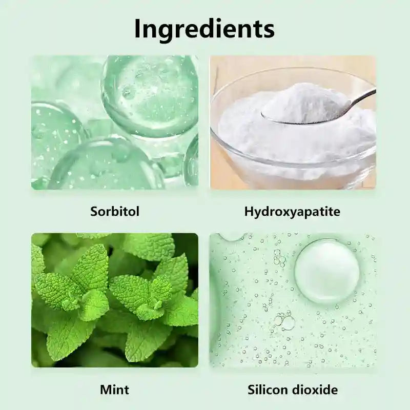 Tidesmit Nano Hydroxyapatite teeth whitening chewable tablets in travel size bottle for fresh breath