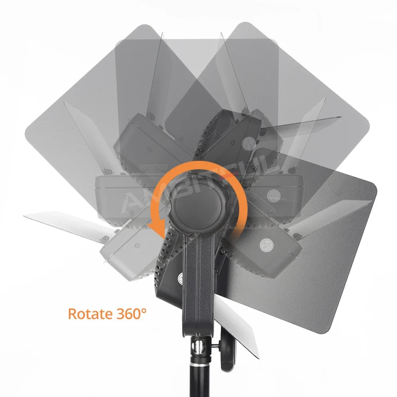 Tidesmit LED Video Light Panel - Adjustable Color Temperature Studio Lamp Tidesmit