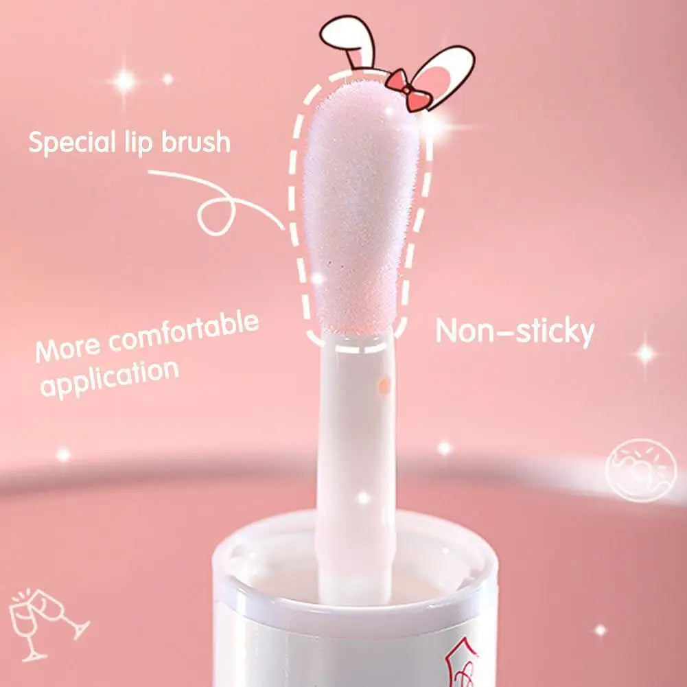 Honey Peach Lip Oil - Moisturizing Lip Serum for Daily Hydration Lip Care Tidesmit