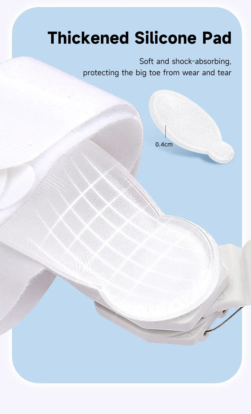 Bunion Corrector Adjustable Toe Straightener for Foot Pain Relief Relaxation Treatment Tidesmit