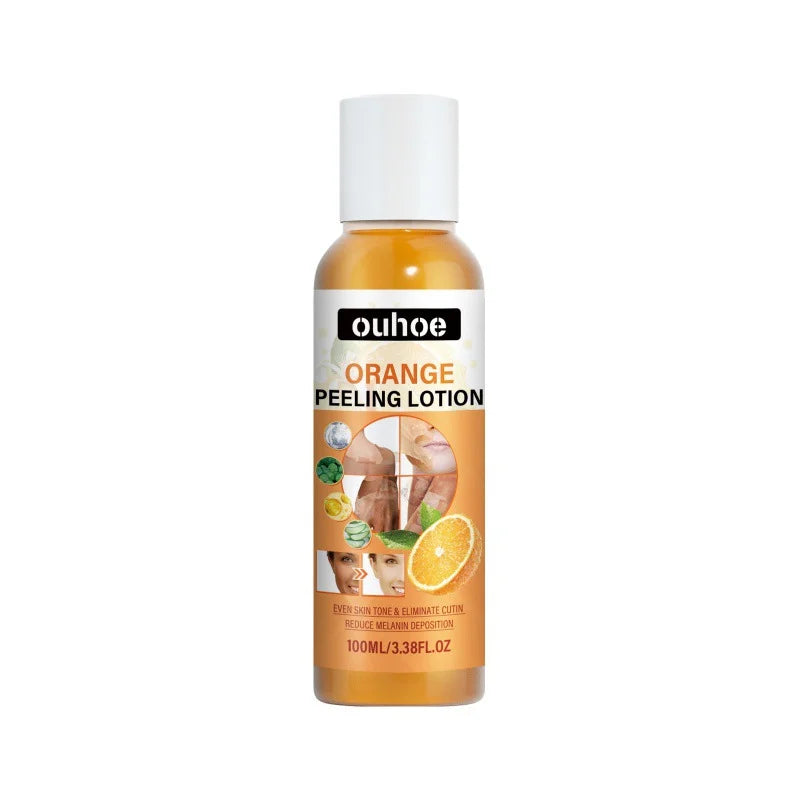 Orange Peeling Lotion for Dark Skin - Professional Exfoliating Formula 100ml Scrubs Treatments 100ml Tidesmit