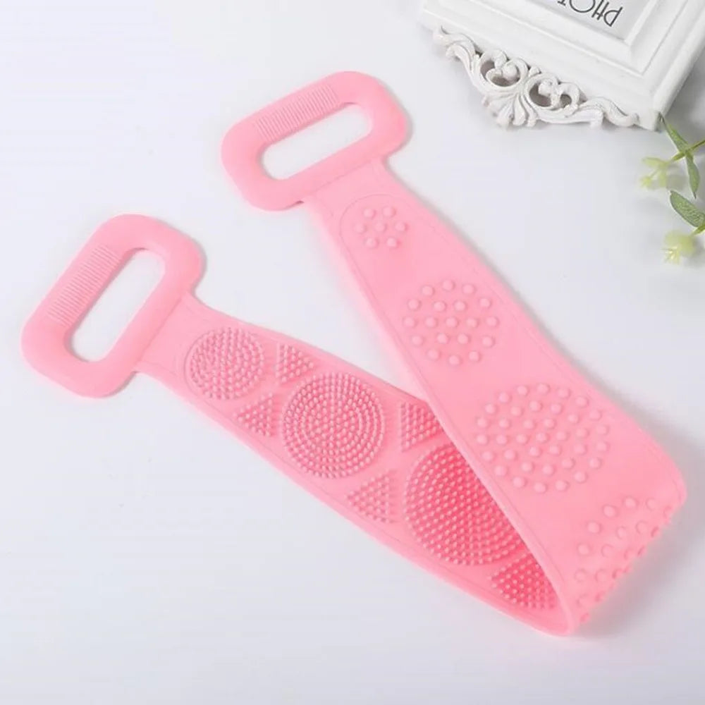 Silicone Body Scrubber - Hygienic Exfoliating Shower Bath Brush Scrubs Treatments Tidesmit