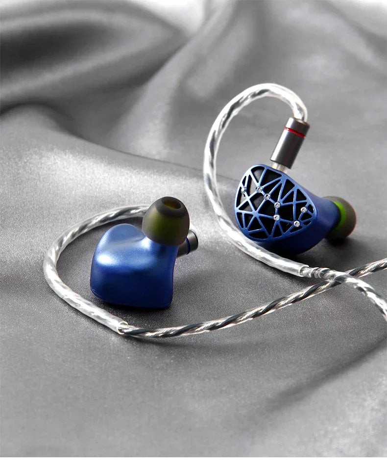 Sound Rhyme SR10 Hybrid IEMs | 10-Driver HiFi Wired Earphones | Tidesmit Tidesmit