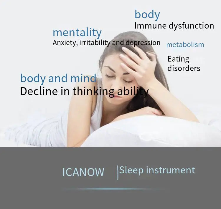 Portable Mini Smart Sleep Therapy Instrument Portable White Noise Machine 30 Sounds 36 Levels for Adult Baby and Household Use